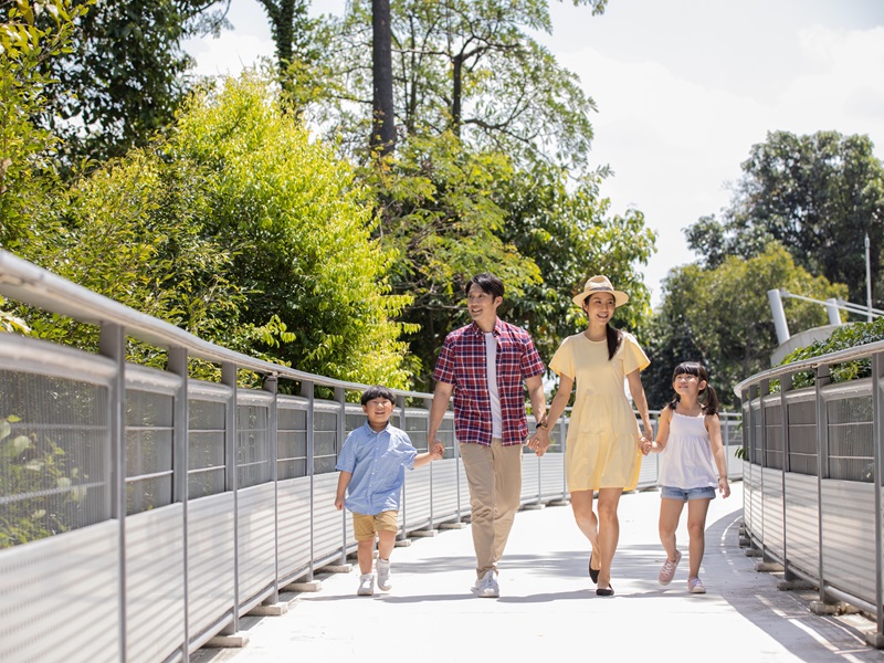 ❖みどころ②❖ 自然と歴史を組み合わせた散策スポット「フォート・シロソ・スカイウォーク」