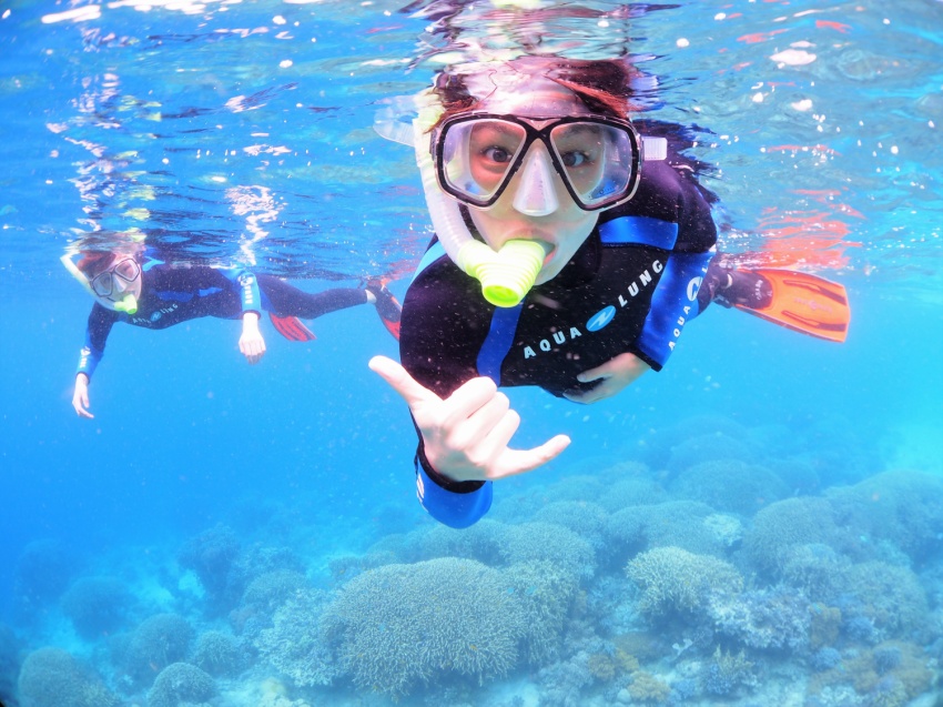 シュノーケリング