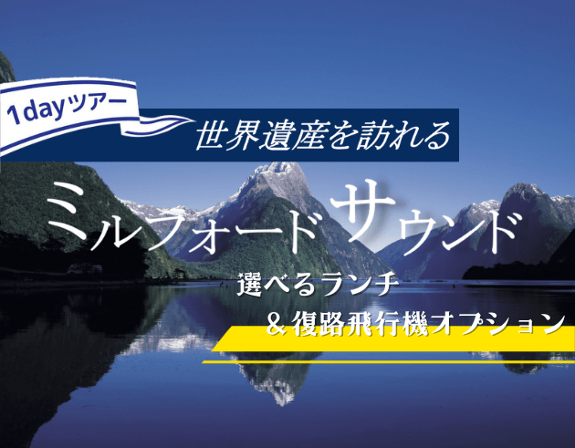世界遺産を訪れる ミルフォードサウンド1日観光 英語ガイド 選べるランチ 復路飛行機オプション オプショナルツアーの予約はjtb