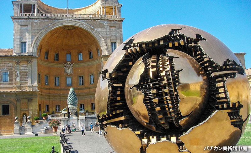 サン・ピエトロ大聖堂へ続く近道特別通路を利用し時間節約！