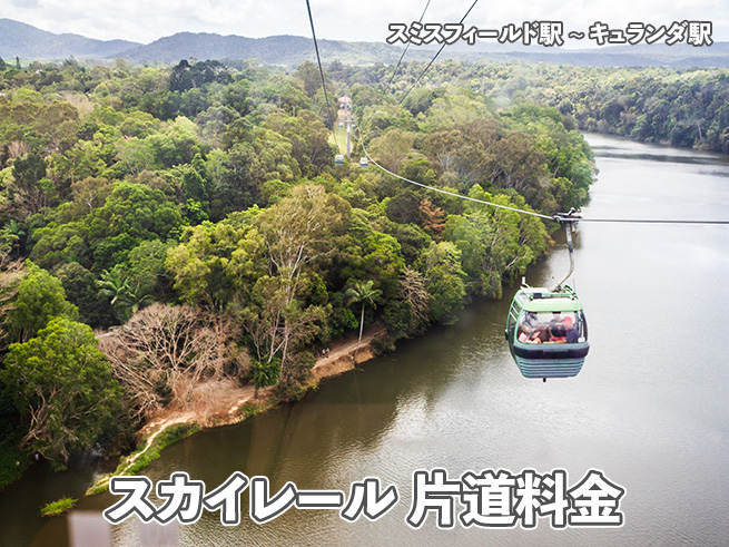 【スカイレールケーブルウェイ】片道料金（送迎なし）