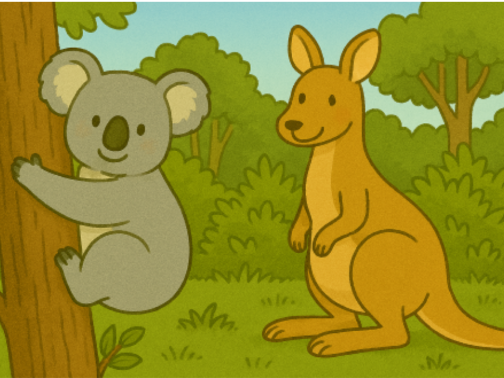 コアラやカンガルーにも会える！