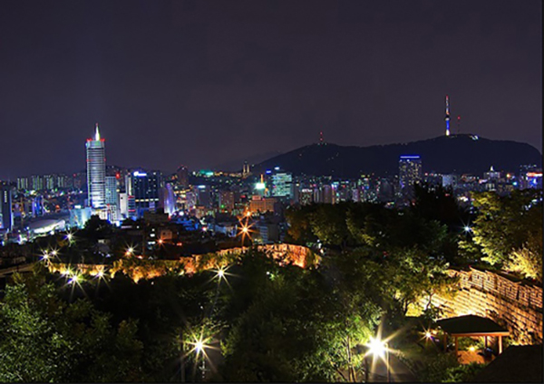 新ソウル夜景！北岳スカイウェイ＋ソウル城郭ナイトツアー
