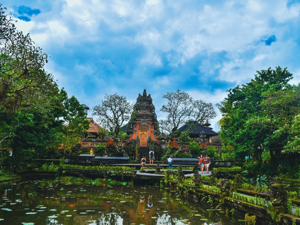 ウブドの街並み