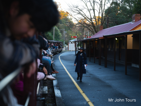 メルボルン、ダンデノン、蒸気機関車