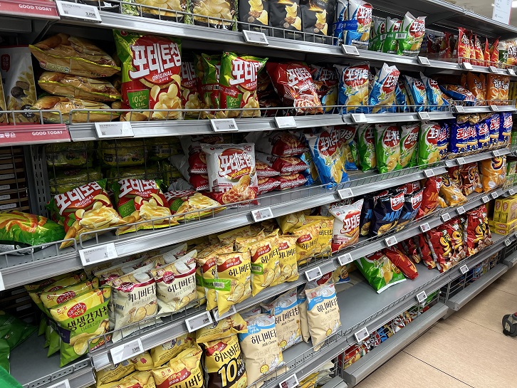 スーパーマーケットで韓国お買い物ツアー♪