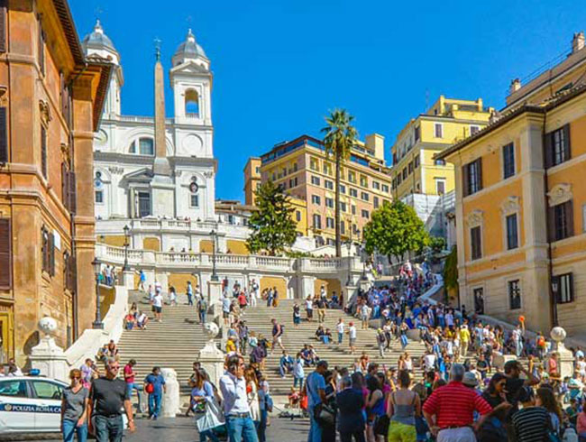 ローマの有名スポットを巡る街歩き！