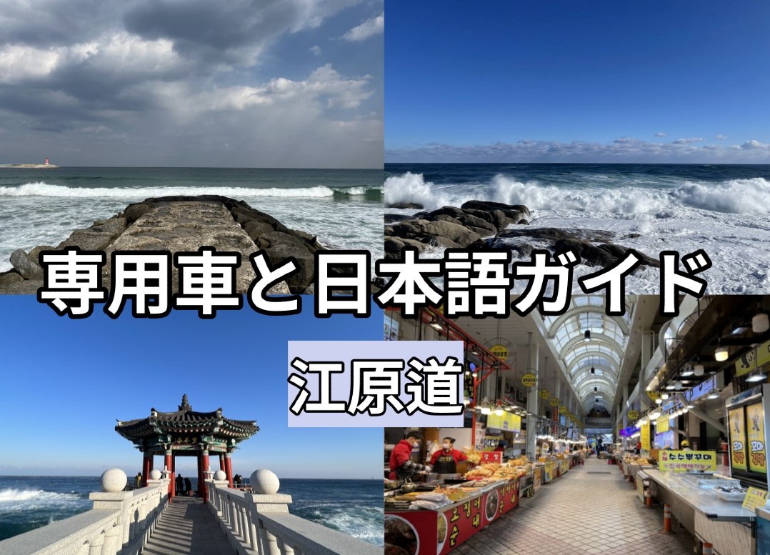 専用車と日本語ガイド（ソウル-江原道） バン（定員5名