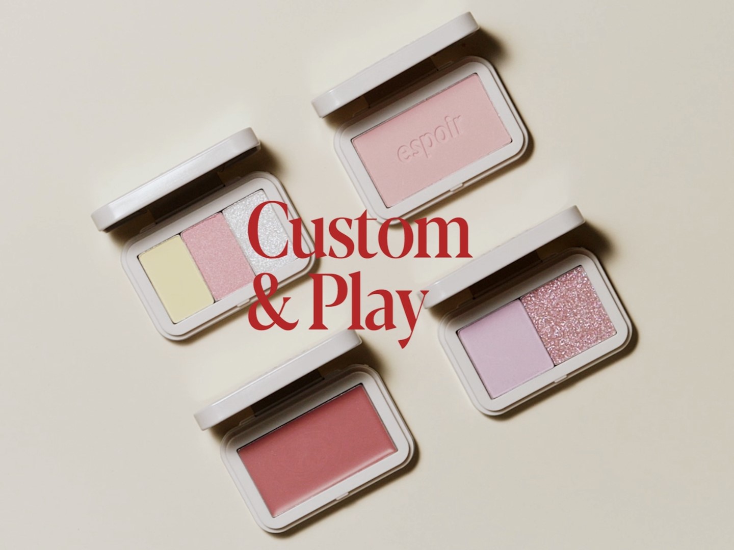 ★特典有り★espoir延南店にて「Custom&Play」＆「Glow&Play」体験（オリジナルコスメ作り）＋弘大散策