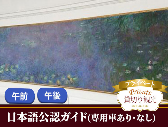 自由気ままに！パリ市内美術館観光・午前/ 午後（日本語公認ガイドのプライベート観光案内、美術館一箇所入場付）