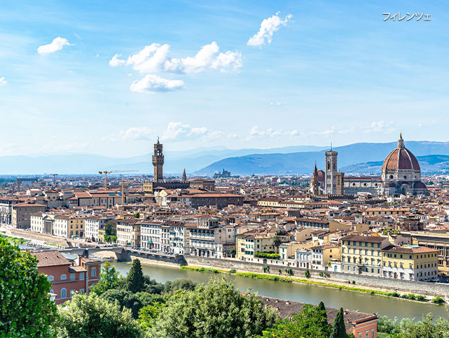 ミケランジェロ広場から見渡す絶景パノラマ！