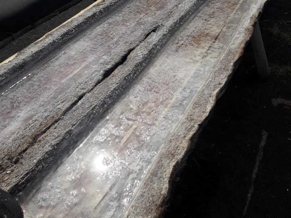 ミネラル豊富なクサンバの塩