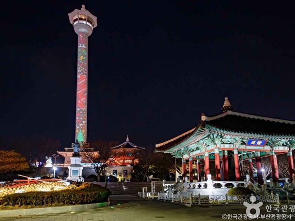 🗼ダイヤモンドタワー(旧:釜山タワー)入場・龍頭山メディアパーク🌟