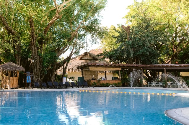 ブルーウォーターマリバゴビーチリゾートのプール