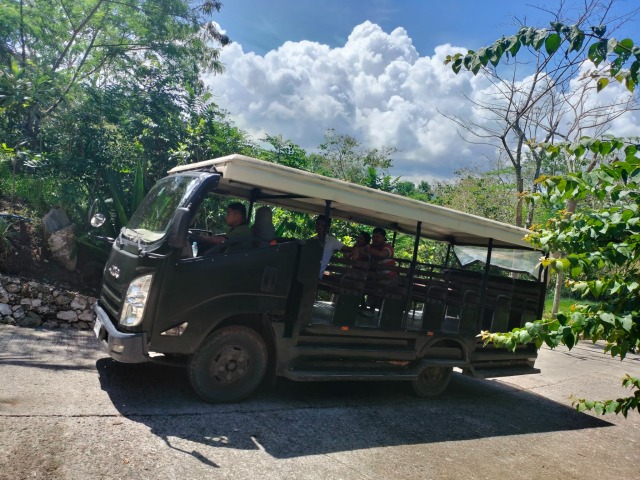 ★トラムで園内をラクラク周遊