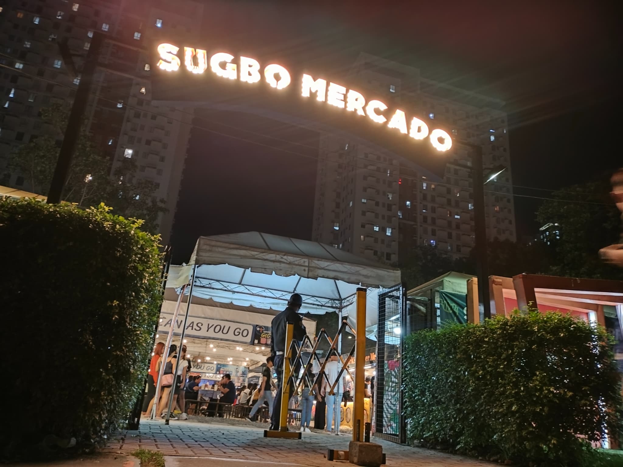 ITパークのナイトマーケット