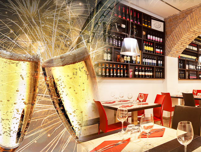 【12/31限定！】大晦日のスペシャルガラディナー・クーポン（乾杯スパークリングワイン付き）<br>　※元旦天空のチヴィタツアーとの特別セットプランもご用意！