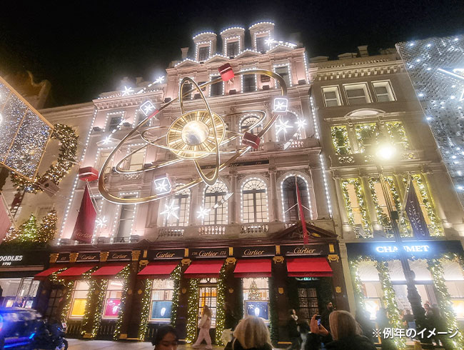 今だけ！ロンドン・クリスマスイルミネーション・ウォーキング