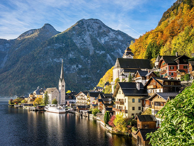 ハルシュタット湖畔散策を満喫！