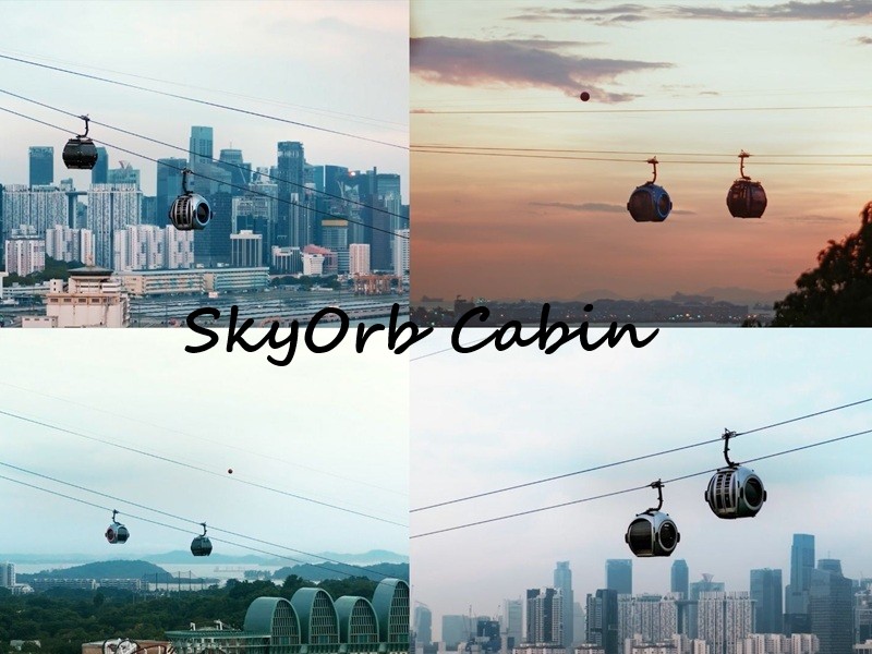スカイオーブ・キャビン:世界初のクローム仕上げ球体型ケーブルカーキャビンで空の旅へ!