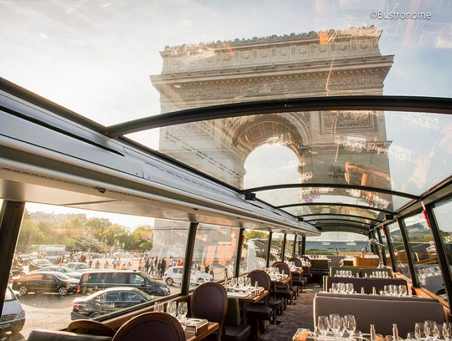 【マイチケット】パノラマバスレストラン「バストロノーム」  ランチ・ディナー　