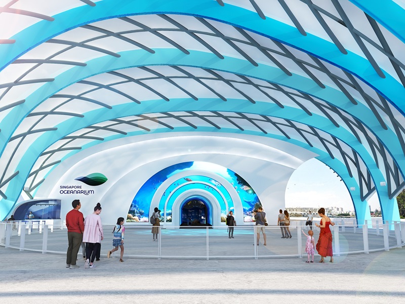 📍セントーサ島 新名所誕生！  シンガポール・オーシャナリウム 2025年7月24日 GRAND OPEN！