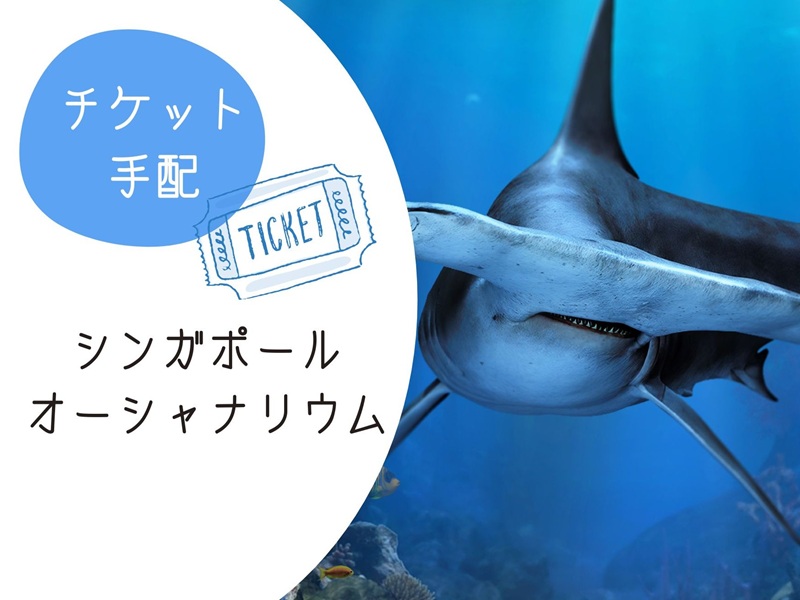 【チケット手配】＜最旬アトラクション1日券＞ シンガポール・オーシャナリウム