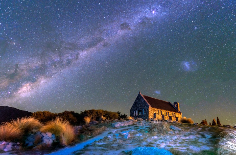 ★年末限定★ 星空観賞ツアー付きテカポ2泊3日宿泊パッケージ クライストチャーチ発
