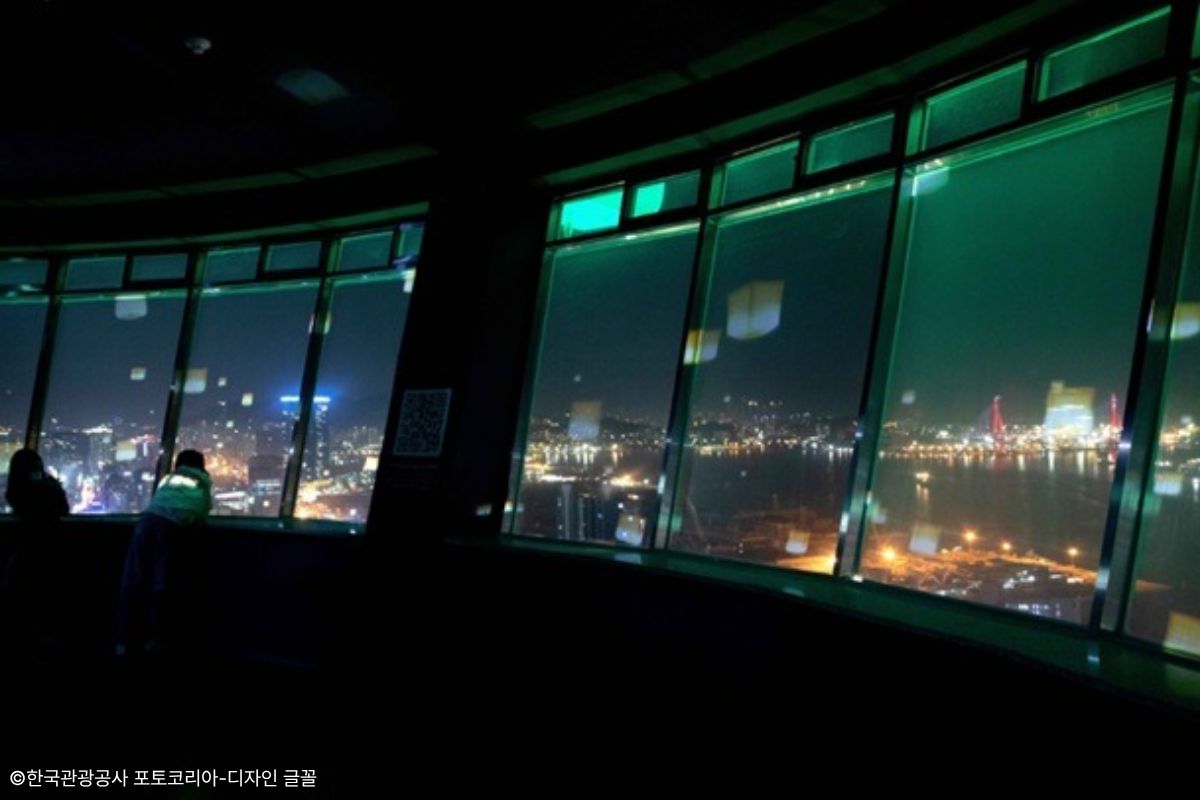 🗼ダイヤモンドタワー(旧:釜山タワー)入場・龍頭山メディアパーク🌟