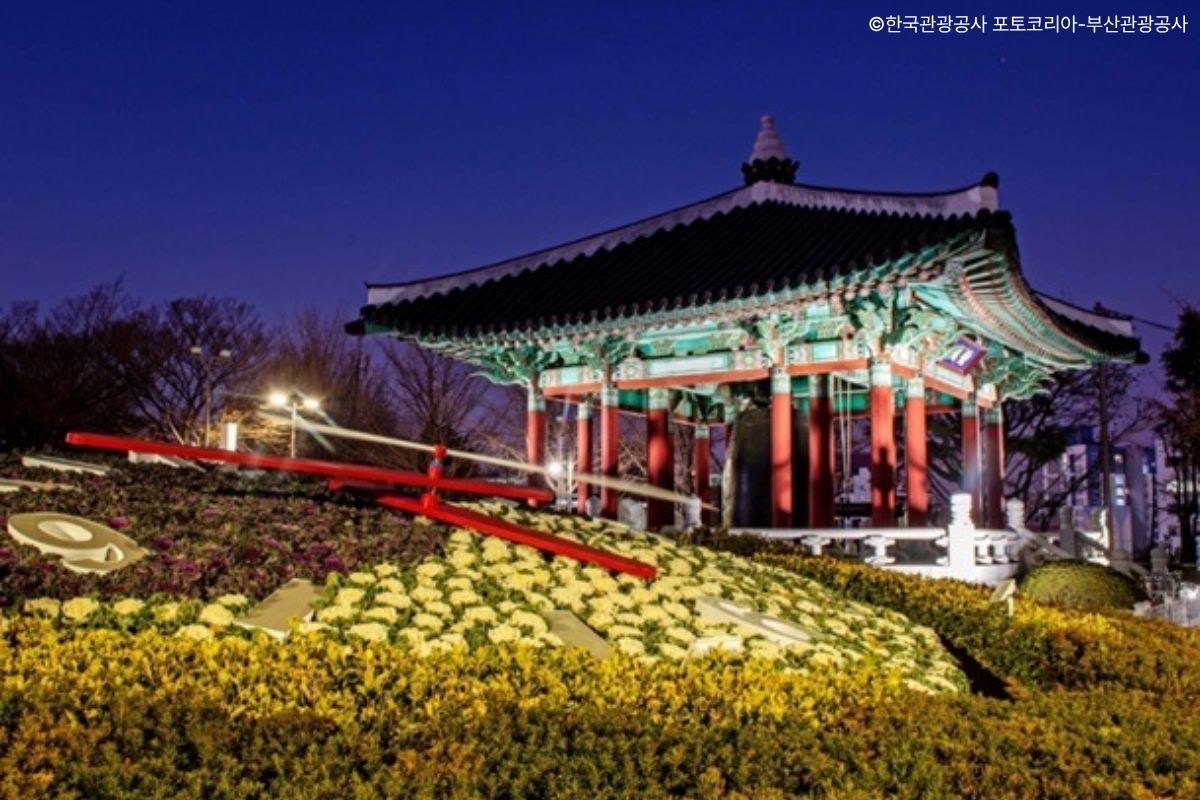 🗼ダイヤモンドタワー(旧:釜山タワー)入場・龍頭山メディアパーク🌟