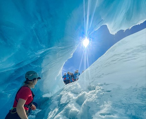 フランツジョゼフ氷河
