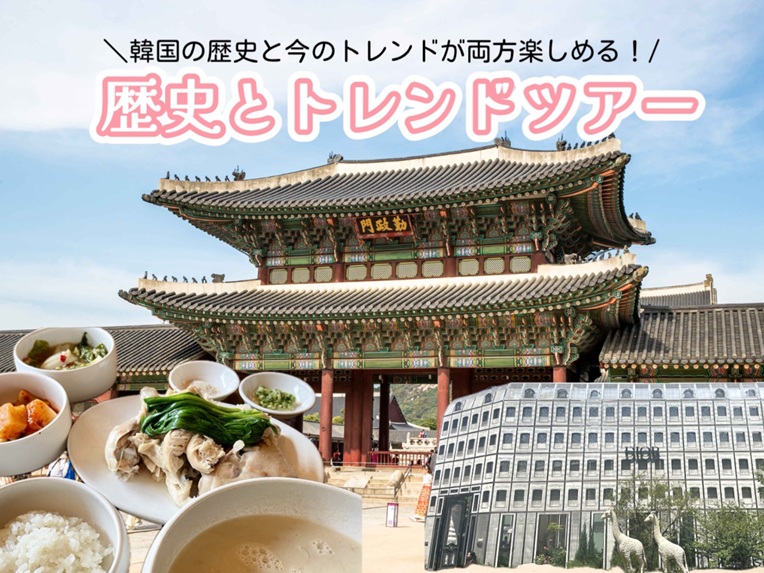 📢【割引クーポン配布中】【ソウル午前半日観光】歴史とトレンドを凝縮！（景福宮・守門将交代式・北村・安国・聖水 ）「無垢屋（ムグオク）」昼食プラン＜日本語ガイド付き＞