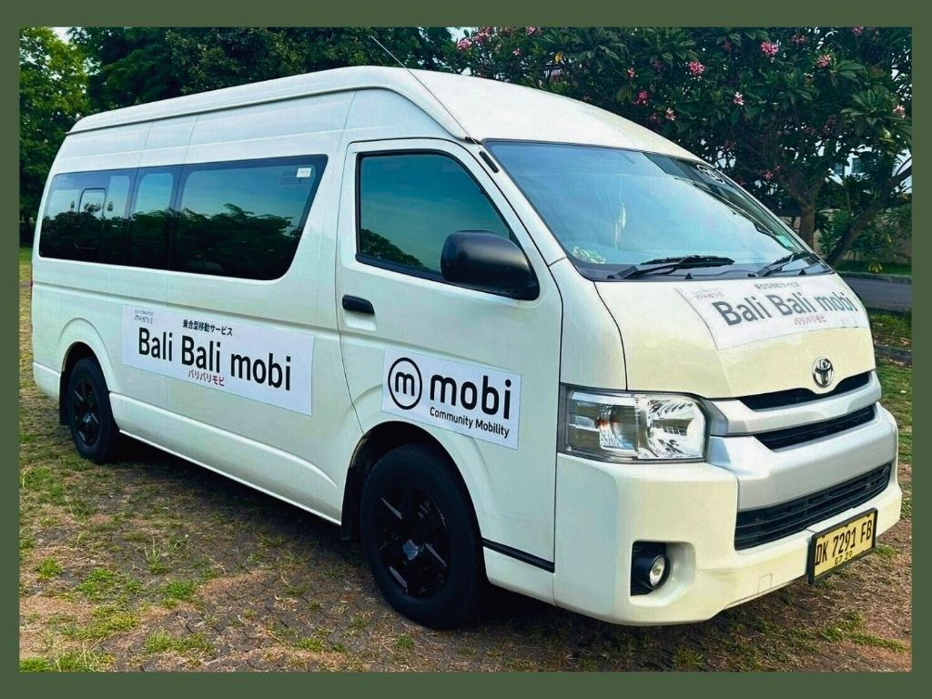 乗り合い型移動サービス「バリバリ モビ（Bali Bali Mobi）」