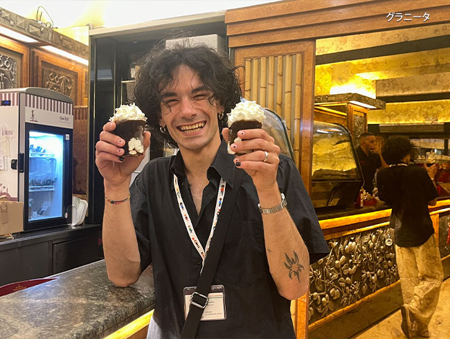 本場イタリアの人気スイーツ食べ歩き
