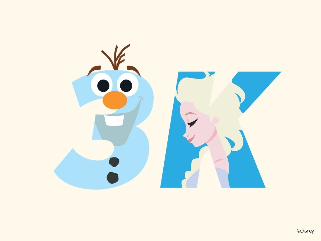 ⛄「アナと雪の女王 3K」❄