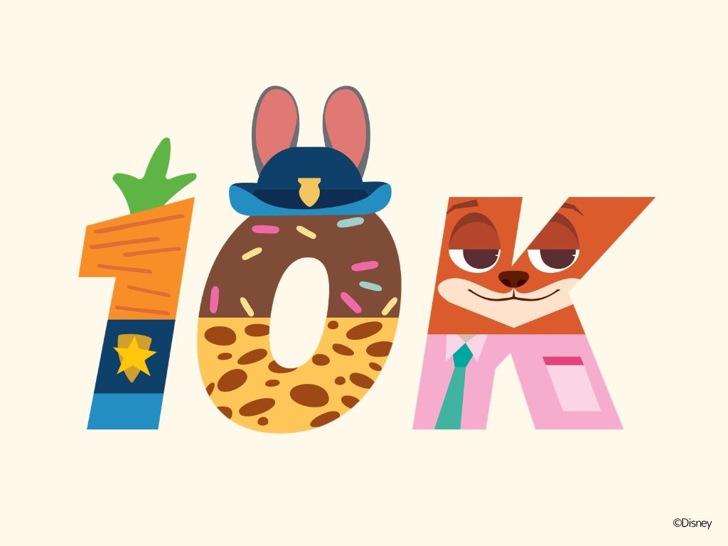 🐰「ズートピア 10K」🦊