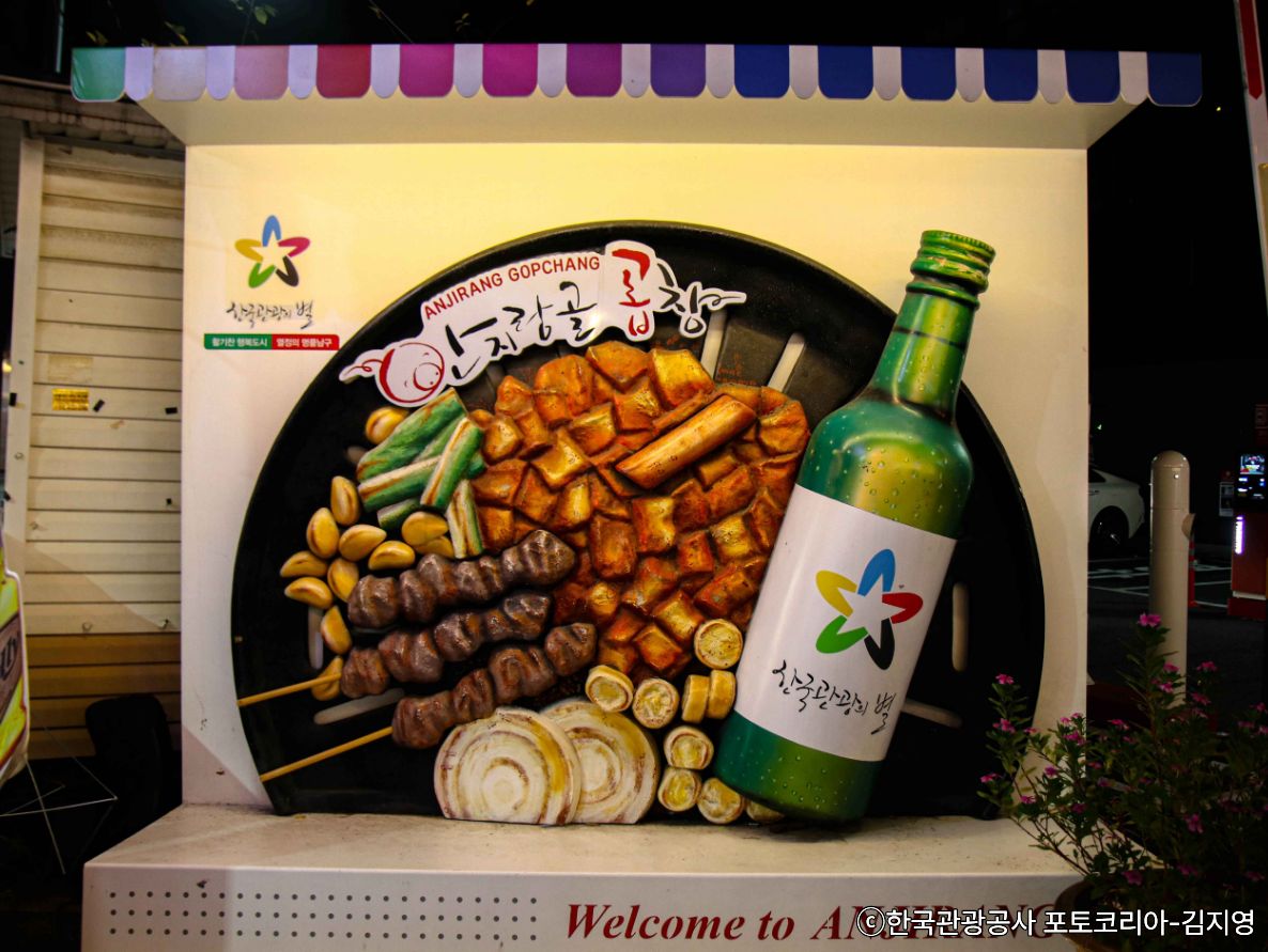 🍴アンジラン・ホルモン通りで昼食:大邱マクチャン(ホルモン)🍴