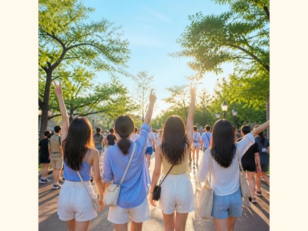 ✨ 開園前到着で朝からたっぷり遊べる!
