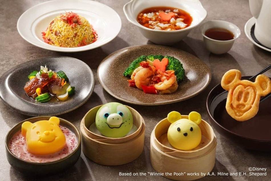 【香港ディズニーランド】ドラゴン・ウィンド ディズニーフレンズ点心ランチセットと点心作り教室