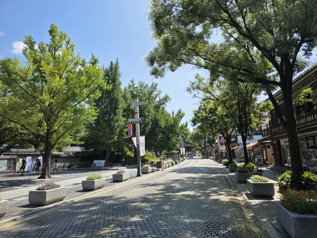 📍韓屋村で自由散策