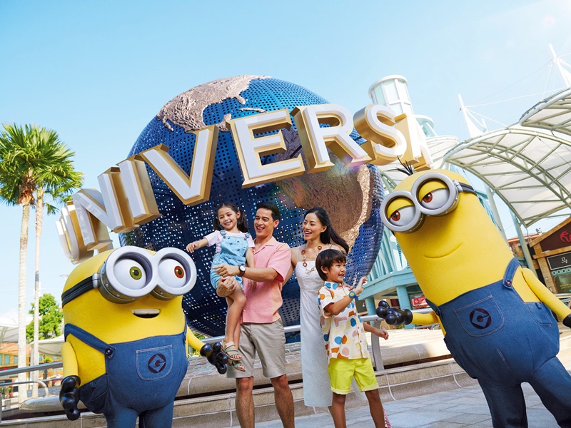 ユニバーサル・スタジオ・シンガポールはコンパクトで待ち時間も短め