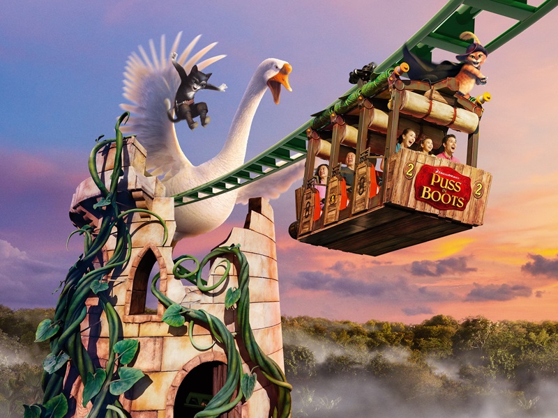 ユニバーサル・スタジオ・シンガポールだけの限定ライド