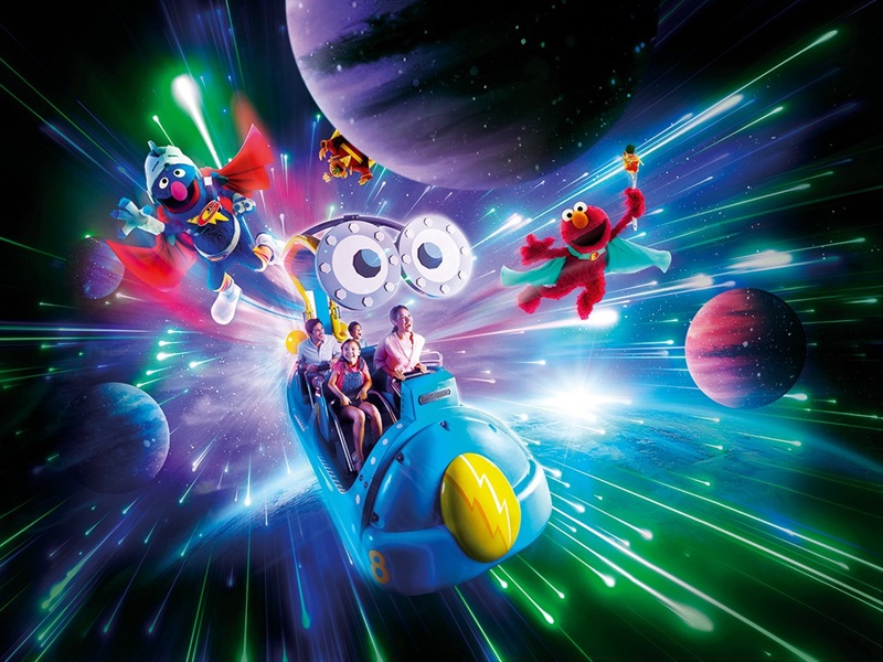 ユニバーサル・スタジオ・シンガポールだけの限定ライド