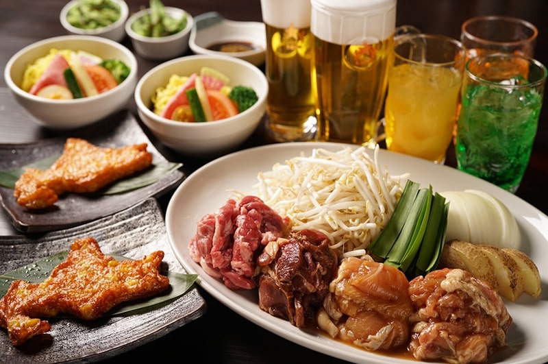 ジンギスカンの昼食