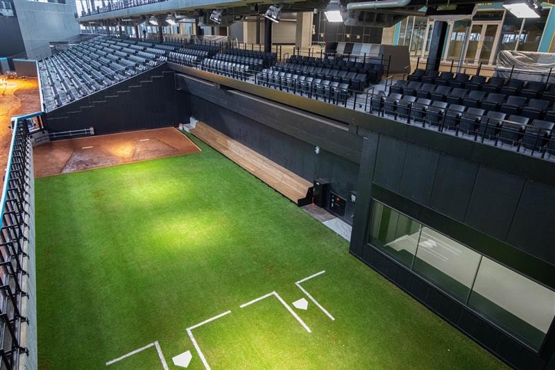 エスコンフィールドHOKKAIDO ブルペン