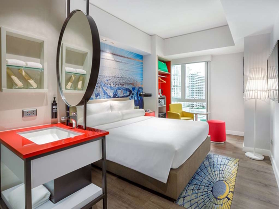 Ibis Styles Manila Araneta 客室（一例）