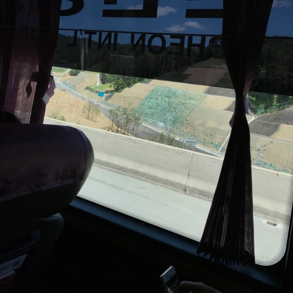 新しい道も整備中