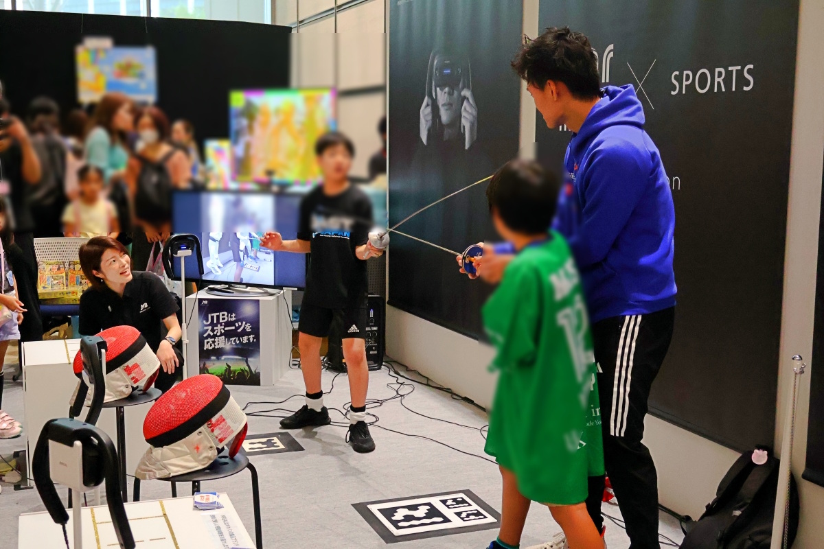 剣を使ってのレクチャー