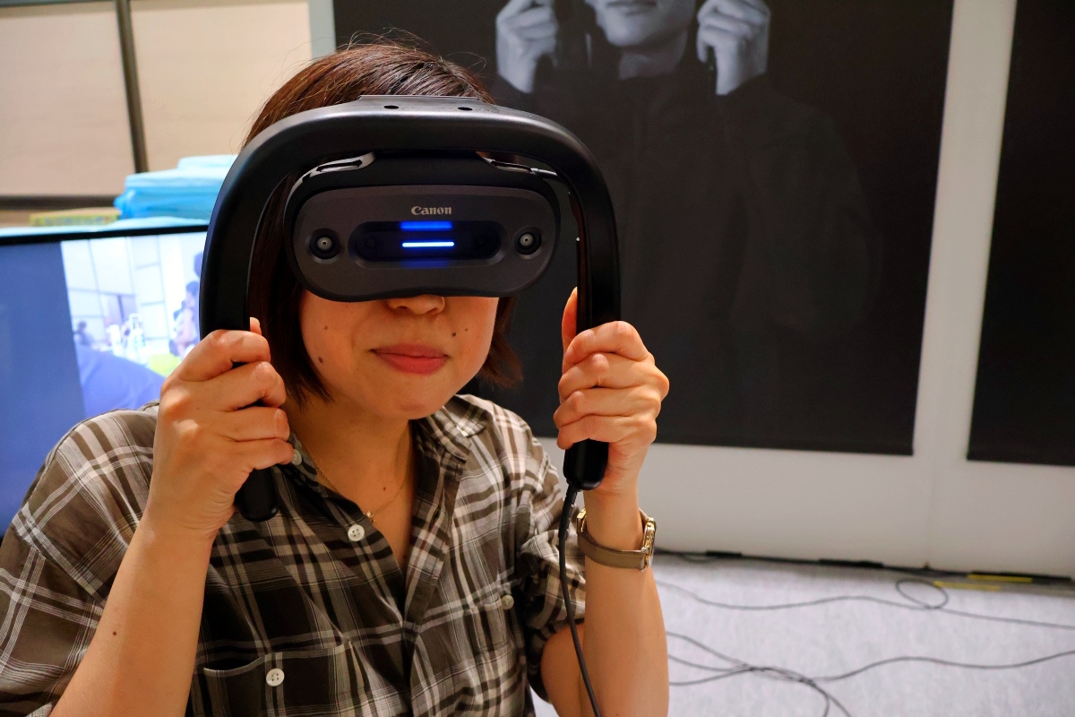 「XRフェンシング」体験