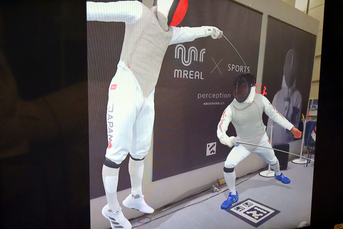 「XRフェンシング」体験